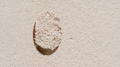 Beige Powder Texture Revealed Under Beige Sifted Layer